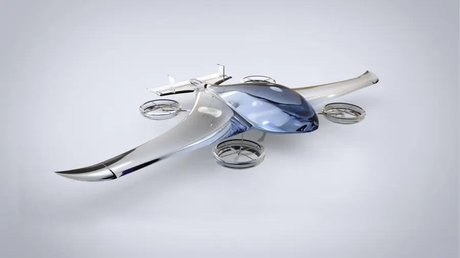 Glass-canopy VTOL aircraft concept